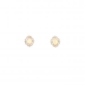 K18PG オパール ピアス