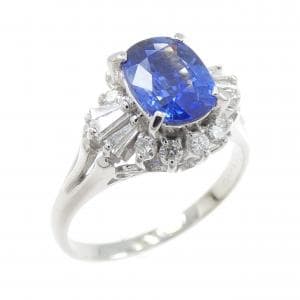 PT900 サファイヤ リング 1.33CT