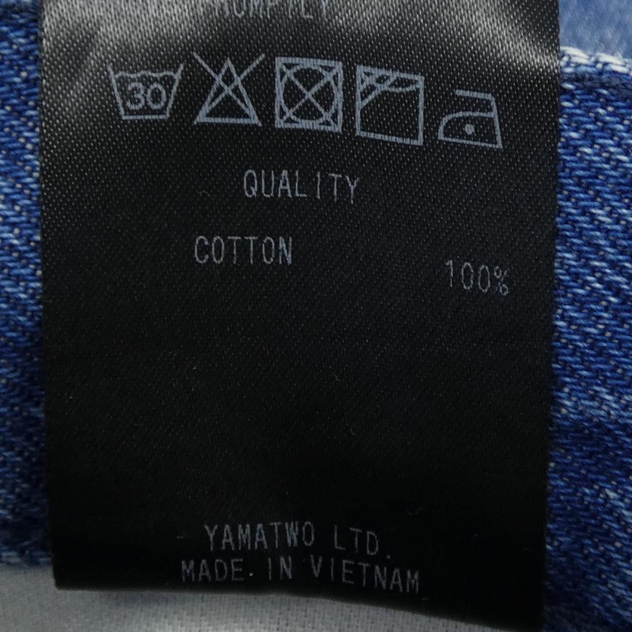 ウォードブルー WOADBLUE Slit Straight BLUE ジーンズ