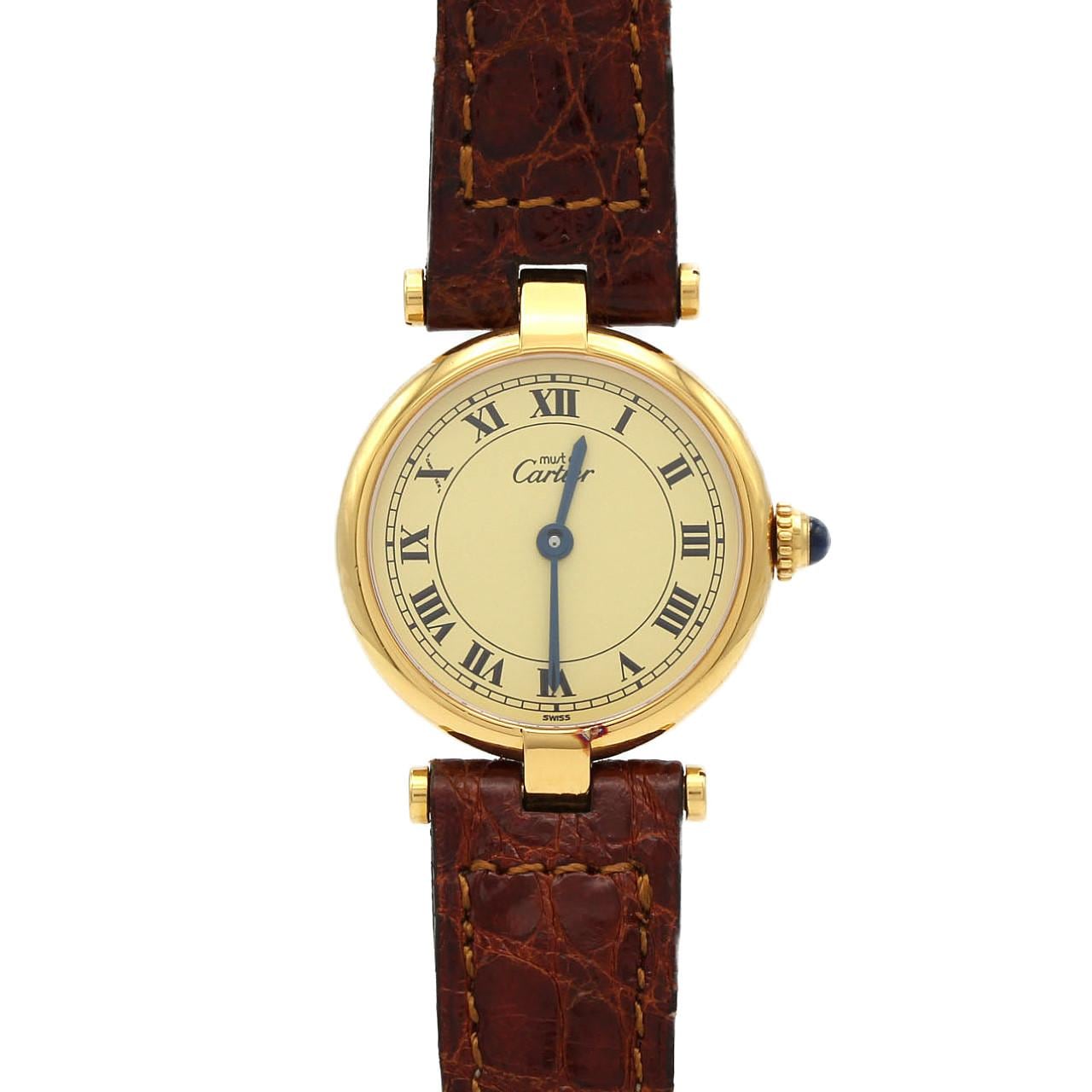 【ノーメンテナンス還元価格】カルティエ マストVLC SM GP GP クォーツ