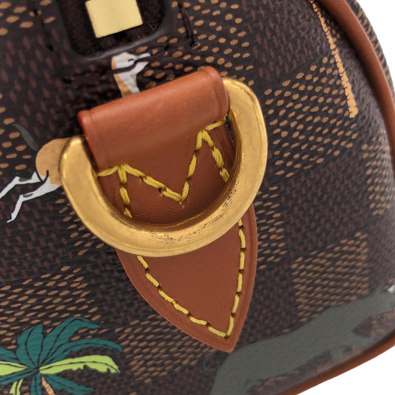 ルイヴィトン ダミエ(LV x ザ ダージリン リミテッド) スピーディ バンドリエール 20cm N40868 ボストンバッグ