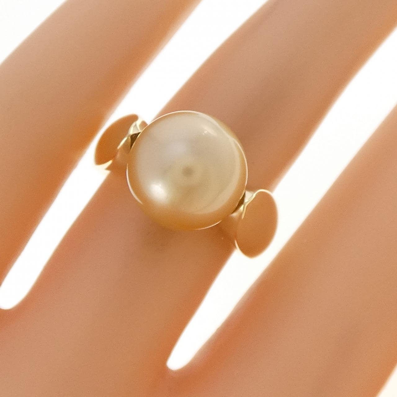 ミキモト 白蝶パール リング 10.7mm