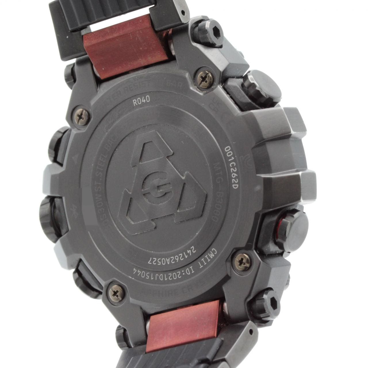 カシオ G-SHOCK･MT-G 電波時計 MTG-B3000BD-1AJF SSxカーボン ソーラークォーツ