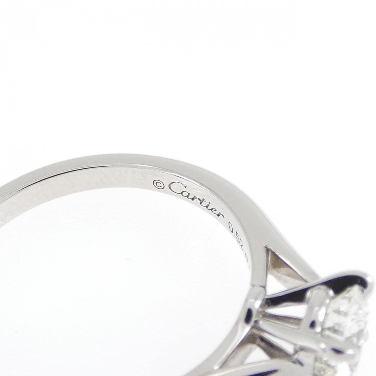 カルティエ 1895 ソリテール リング 0.52CT