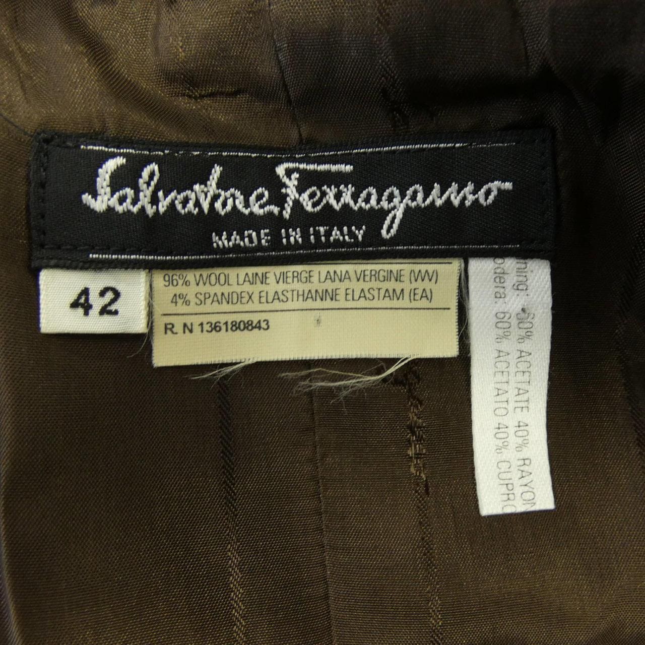 [vintage] SALVATORE FERRAGAMO夹克