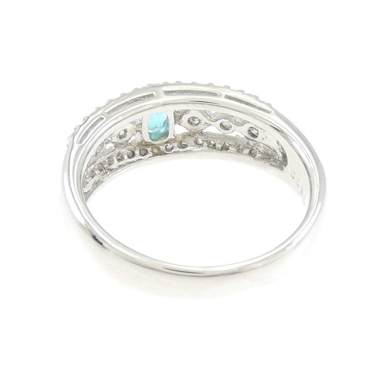 PT900 パライバトルマリン リング 0.18CT