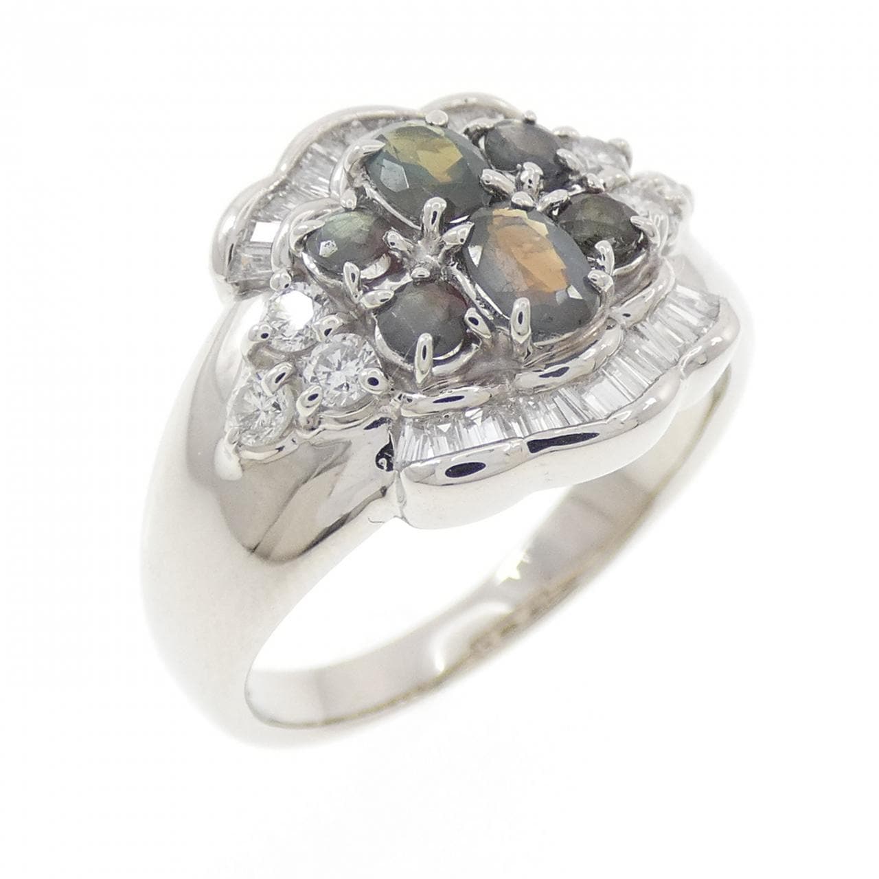 PT900 アレキサンドライト リング 0.59CT