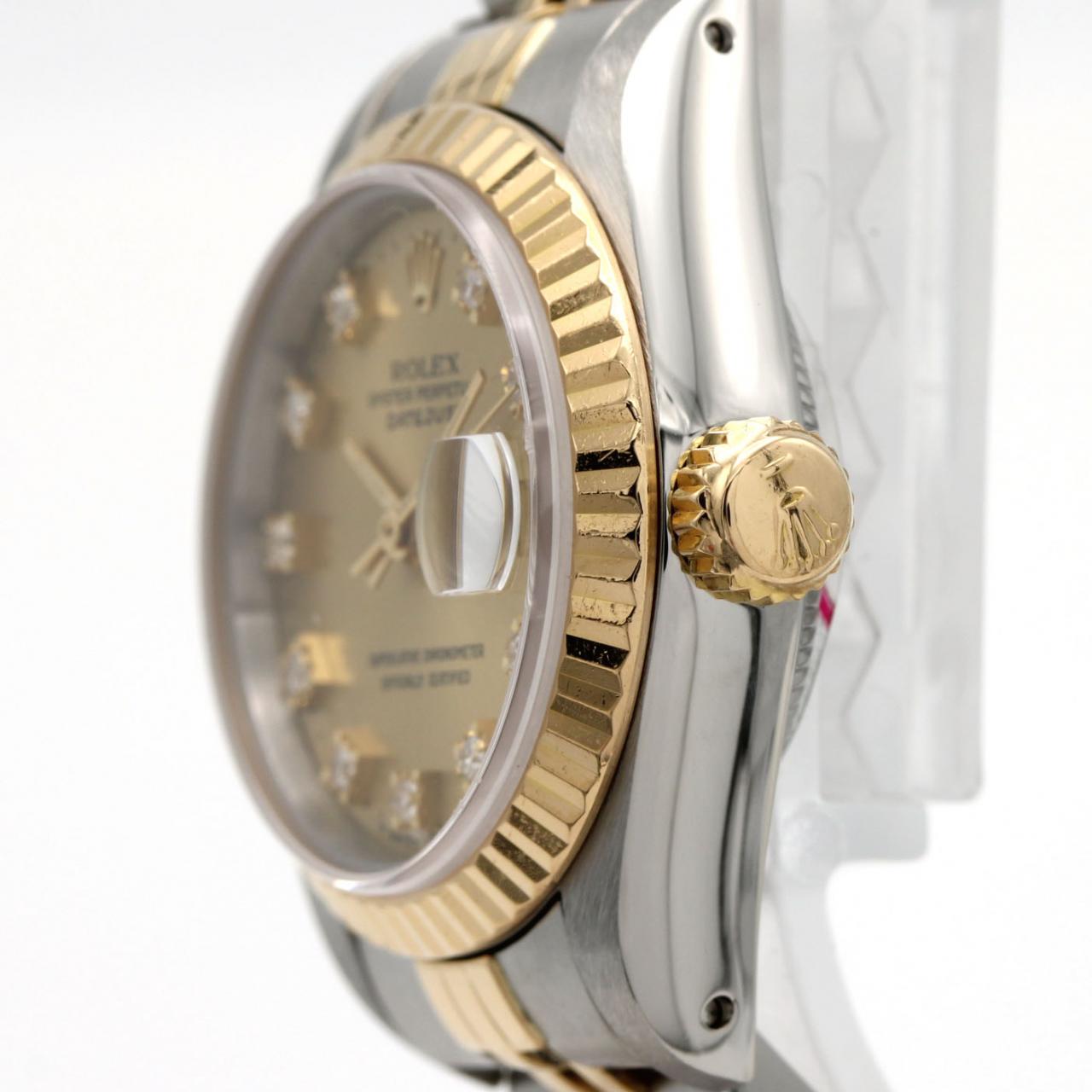 ロレックス デイトジャスト 69173G. SSxYG 自動巻 L番