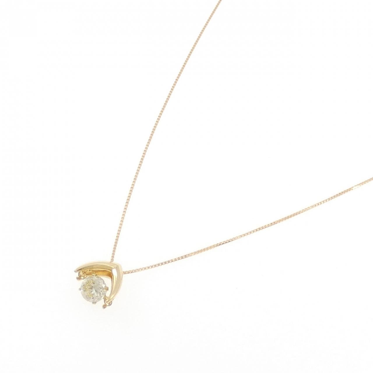 K18YG ダイヤモンド ネックレス 0.465CT