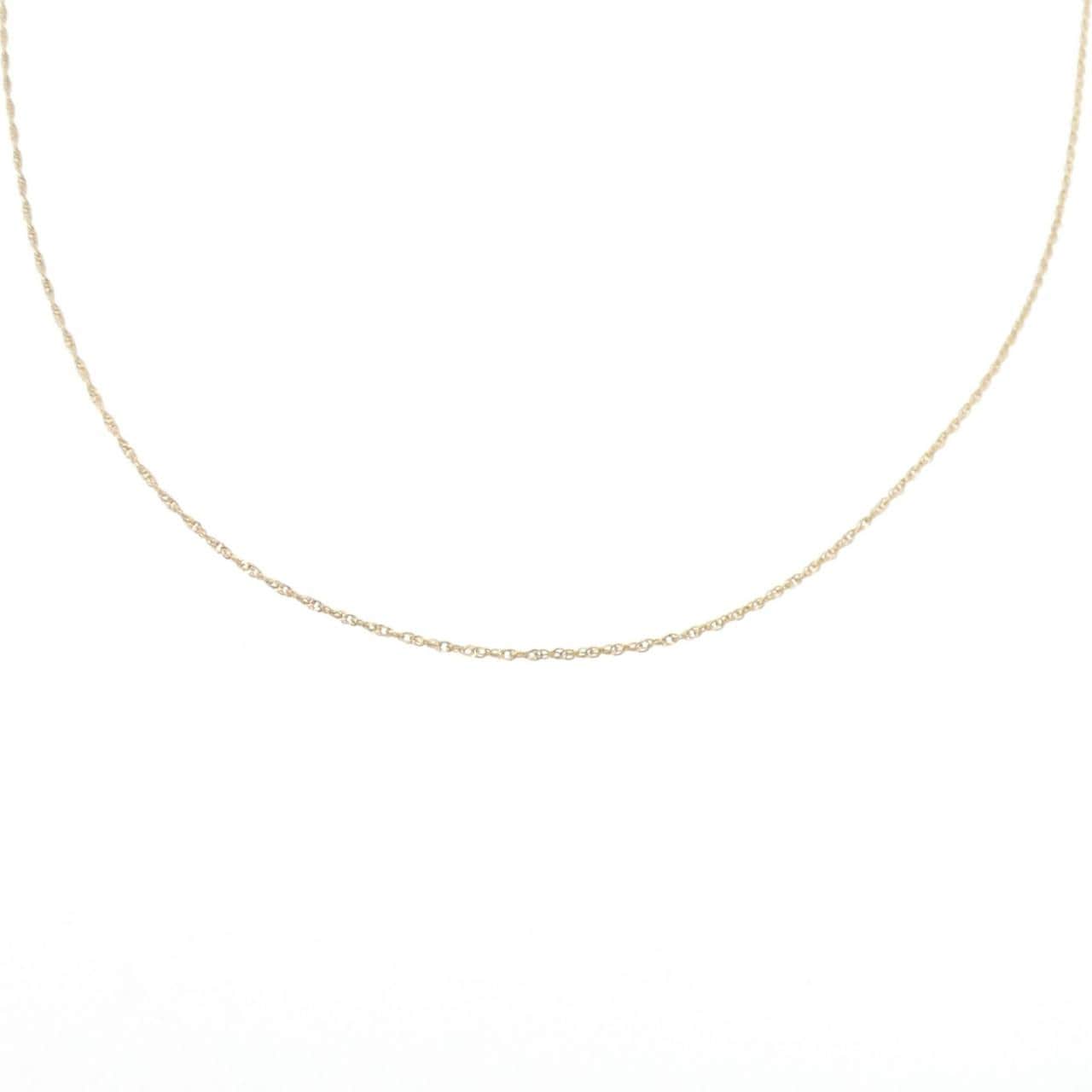 K18YG necklace