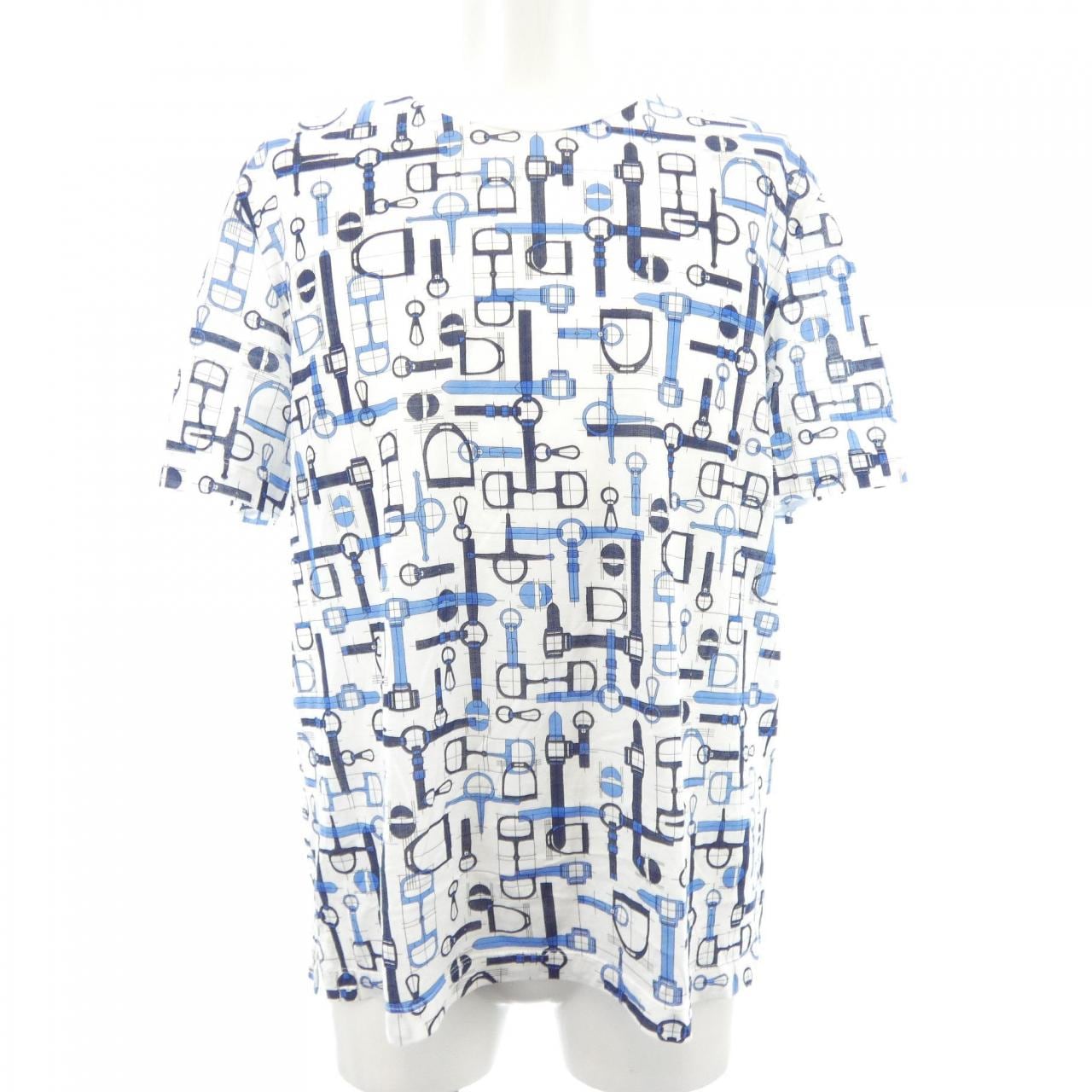 エルメス HERMES LABYRINTHE HORSEBIT *01-5779 Tシャツ