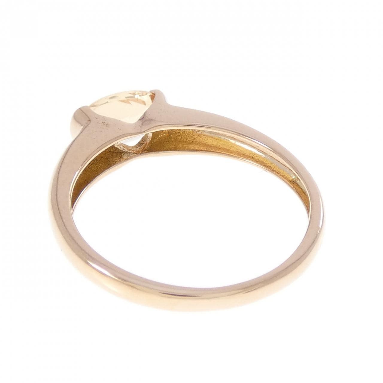 K18YPGインペリアルトパーズ リング 0.60CT