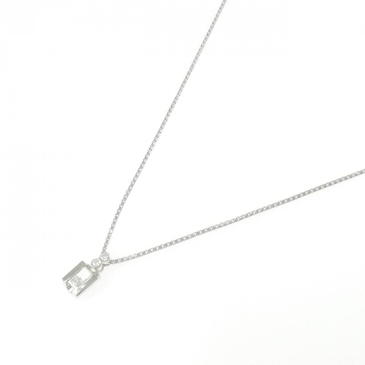 PT900/PT850 ダイヤモンド ネックレス 0.30CT