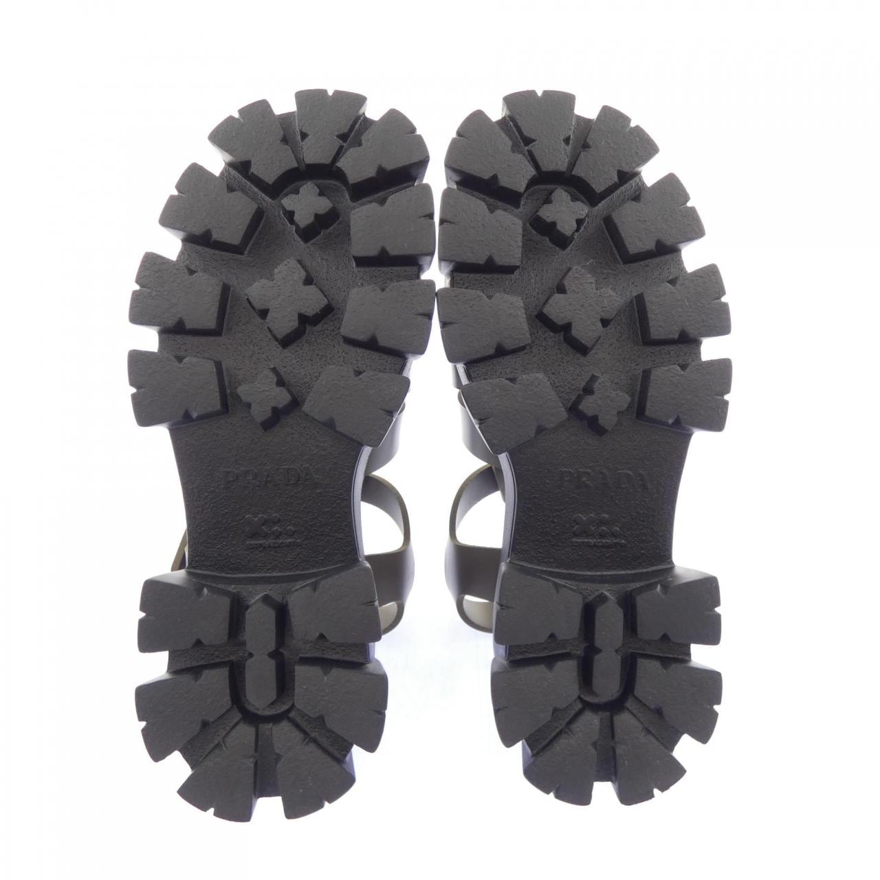 プラダ PRADA モノリス ラバーサンダル  トライアングルロゴ 2X3083 サンダル