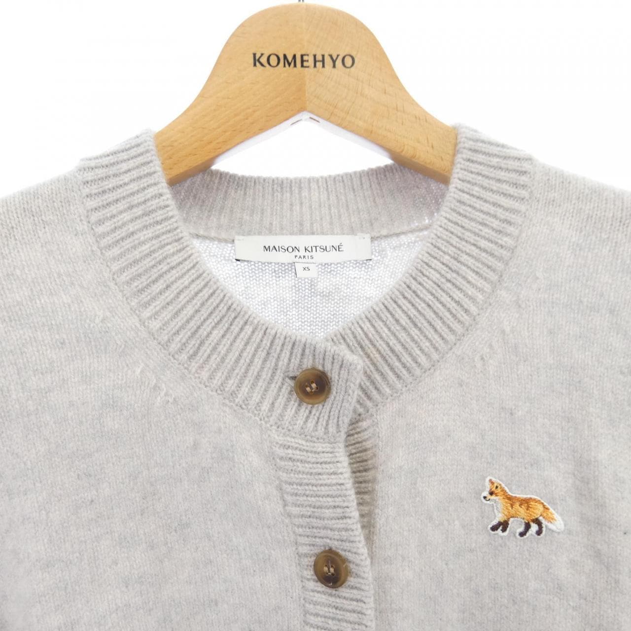 メゾンキツネ MAISON KITSUNE カーディガン