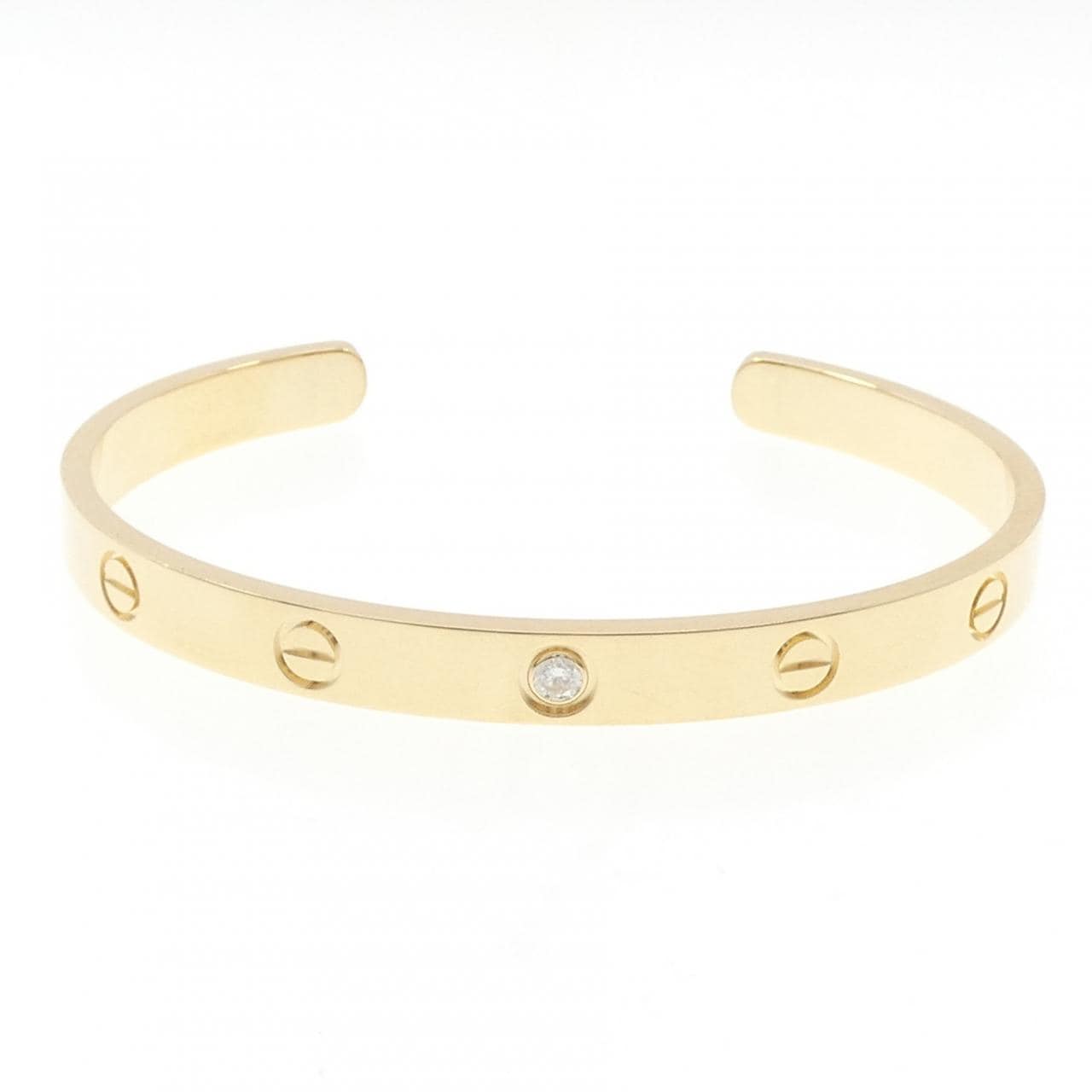 カルティエ ラブ ブレスレット 1P バングル