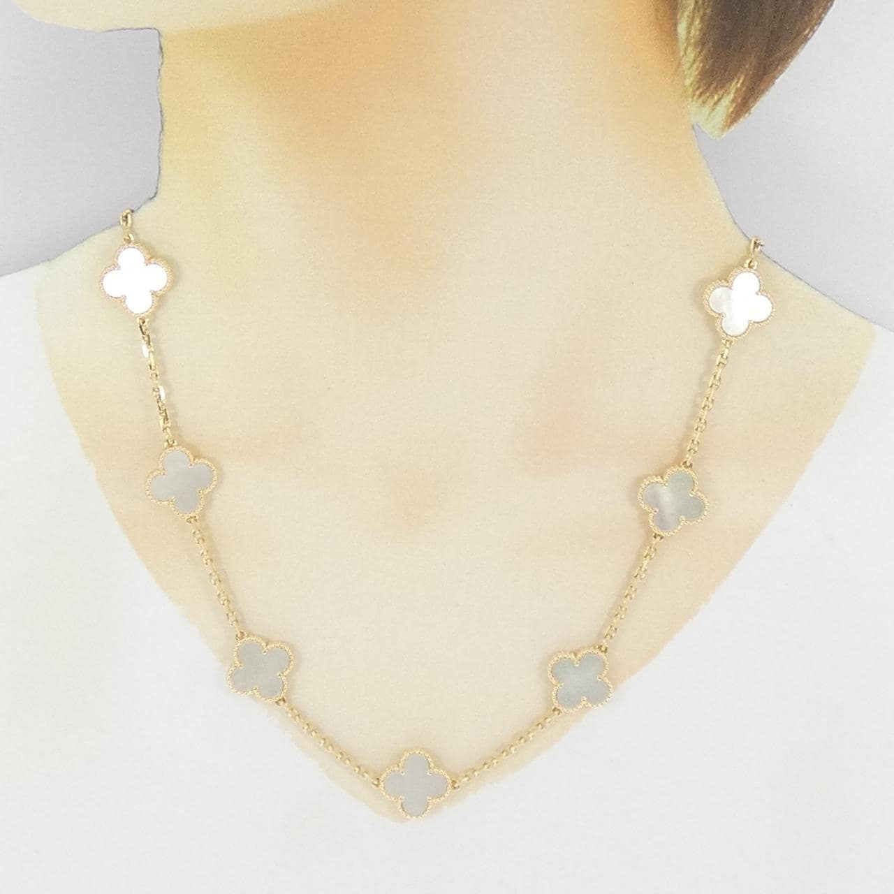 ヴァンクリーフ&アーペル ヴィンテージアルハンブラ 10モチーフ ネックレス