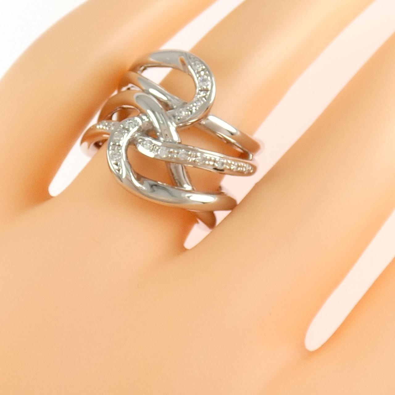 PT900 ダイヤモンド リング 0.13CT