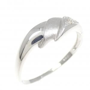 K18WG ダイヤモンド リング 0.03CT