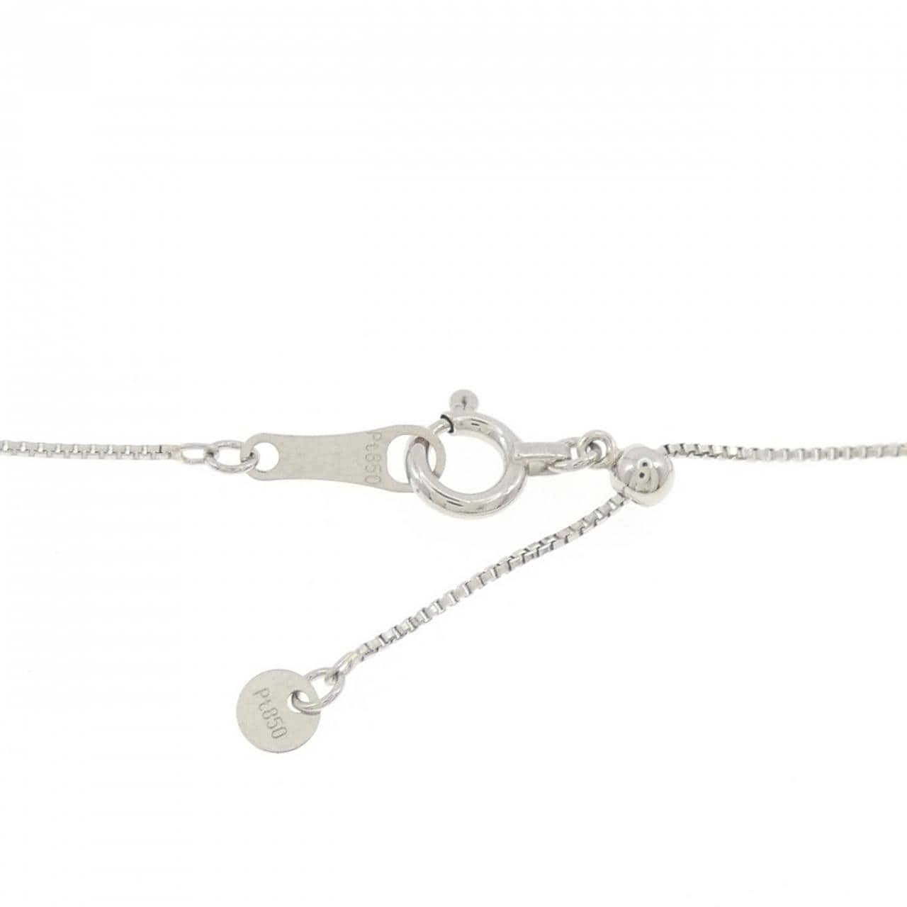 PT/PT850 ソリティア ダイヤモンド ネックレス 0.599CT