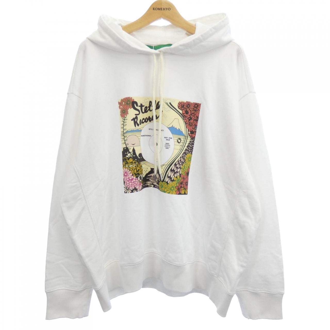 ステラマッカートニー STELLA MCCARTNEY レコードフーディ パーカー