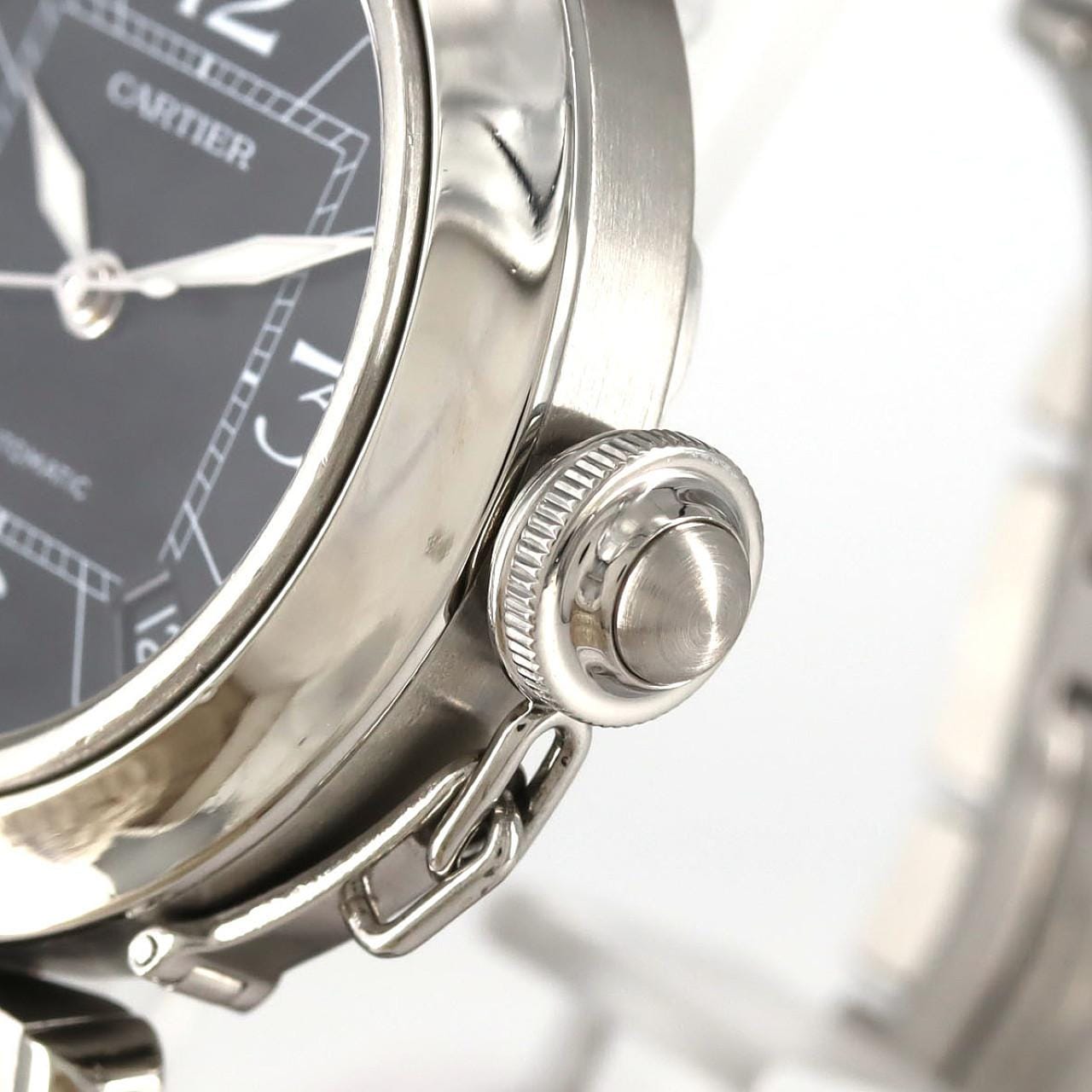 カルティエ パシャC W31076M7 SS 自動巻