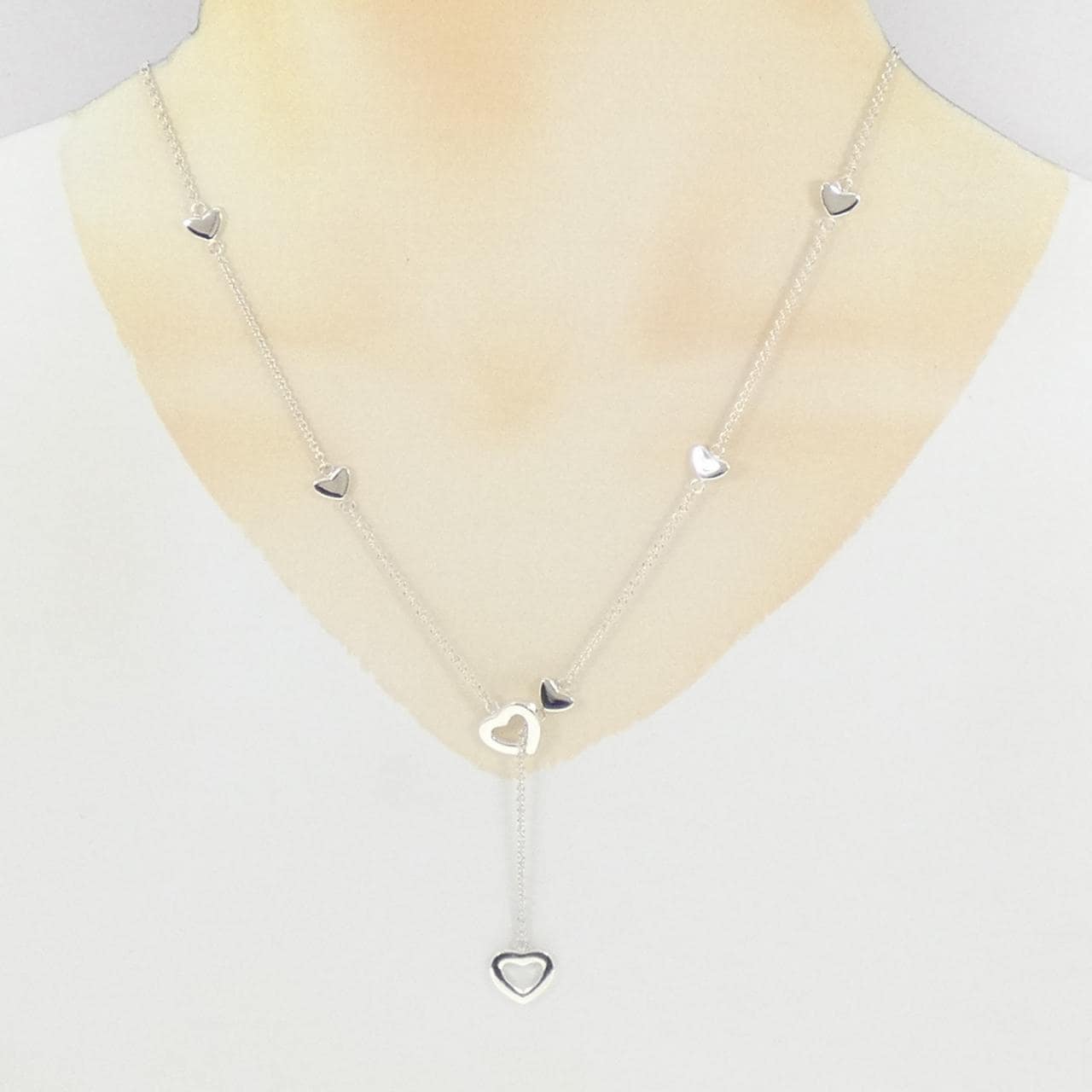 ティファニー ハート リンク ラリアット ネックレス