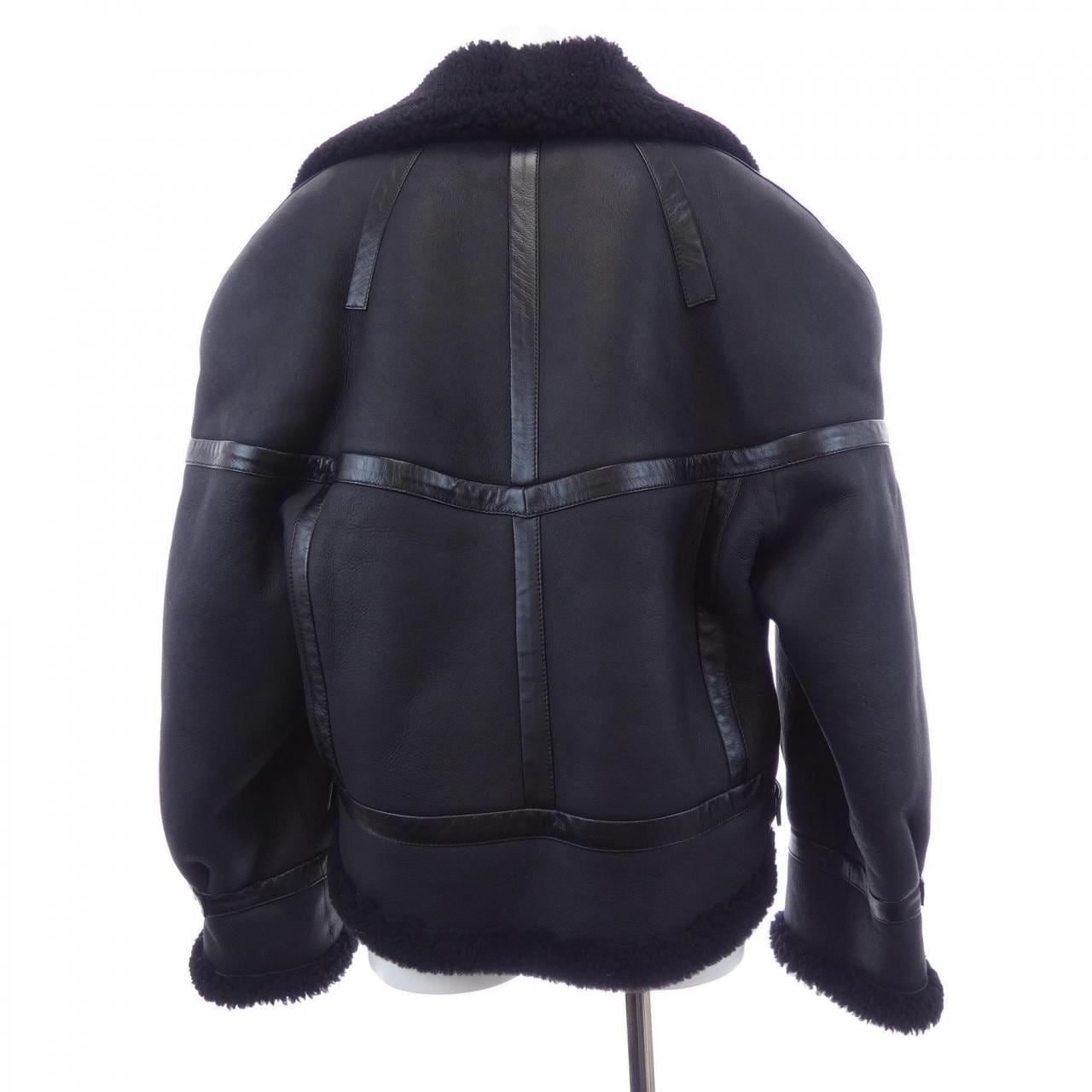 サンローラン SAINT LAURENT AVIATOR JACKET 755790 YCLZ2 ムートンジャケット