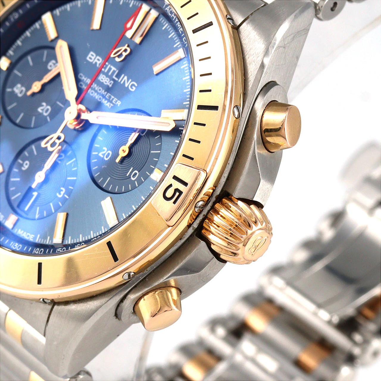 【免保養特價】BREITLING Chronomat B01 42 RG Combi UB0134/UB0134101C1U1 SSxPG自動上弦