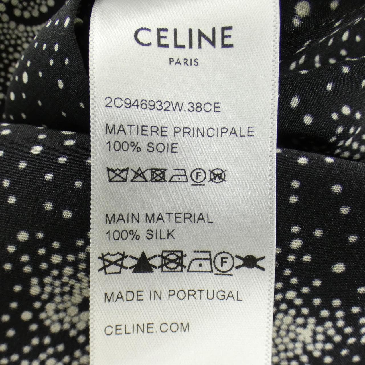 セリーヌ CELINE トリオンフ 2C946932W S／Sシャツ