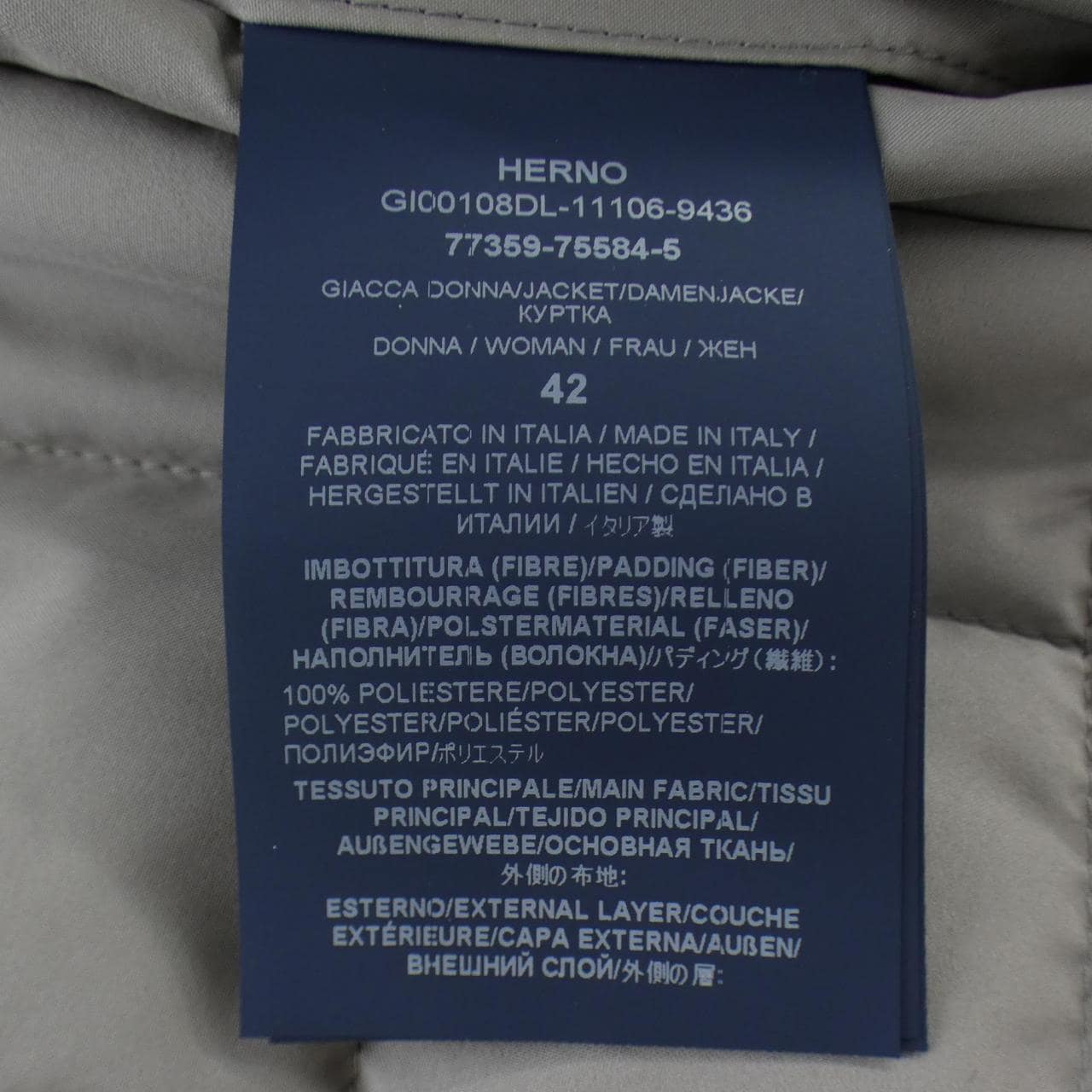 ヘルノ Herno GI00108DL ジャケット