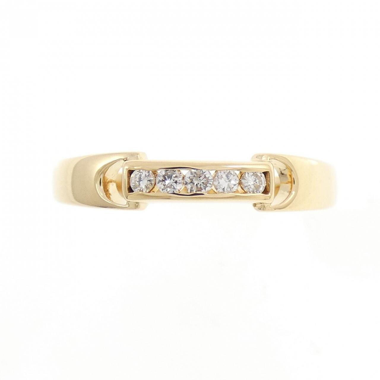 K18YG ダイヤモンド リング