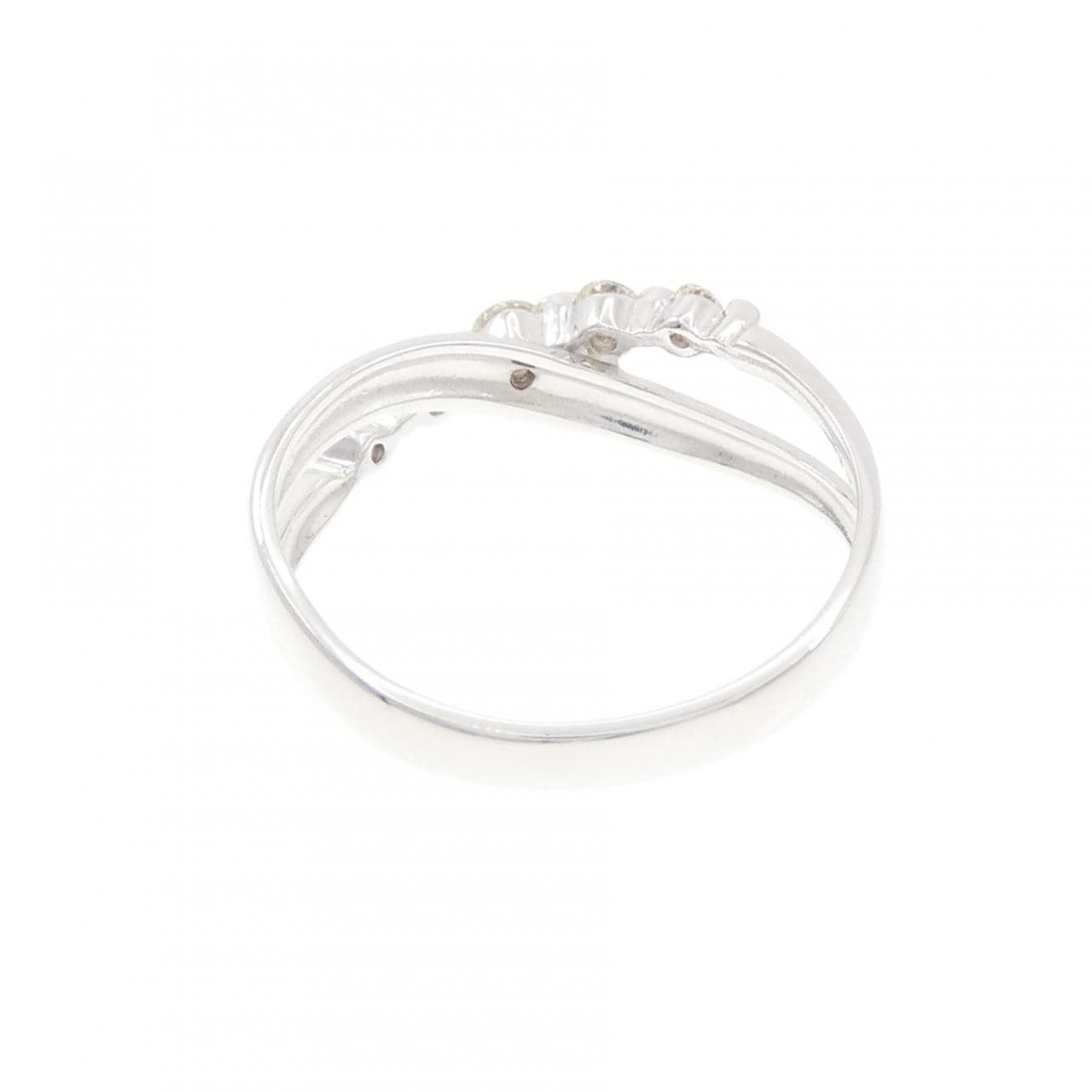 K18WG ダイヤモンド リング 0.20CT