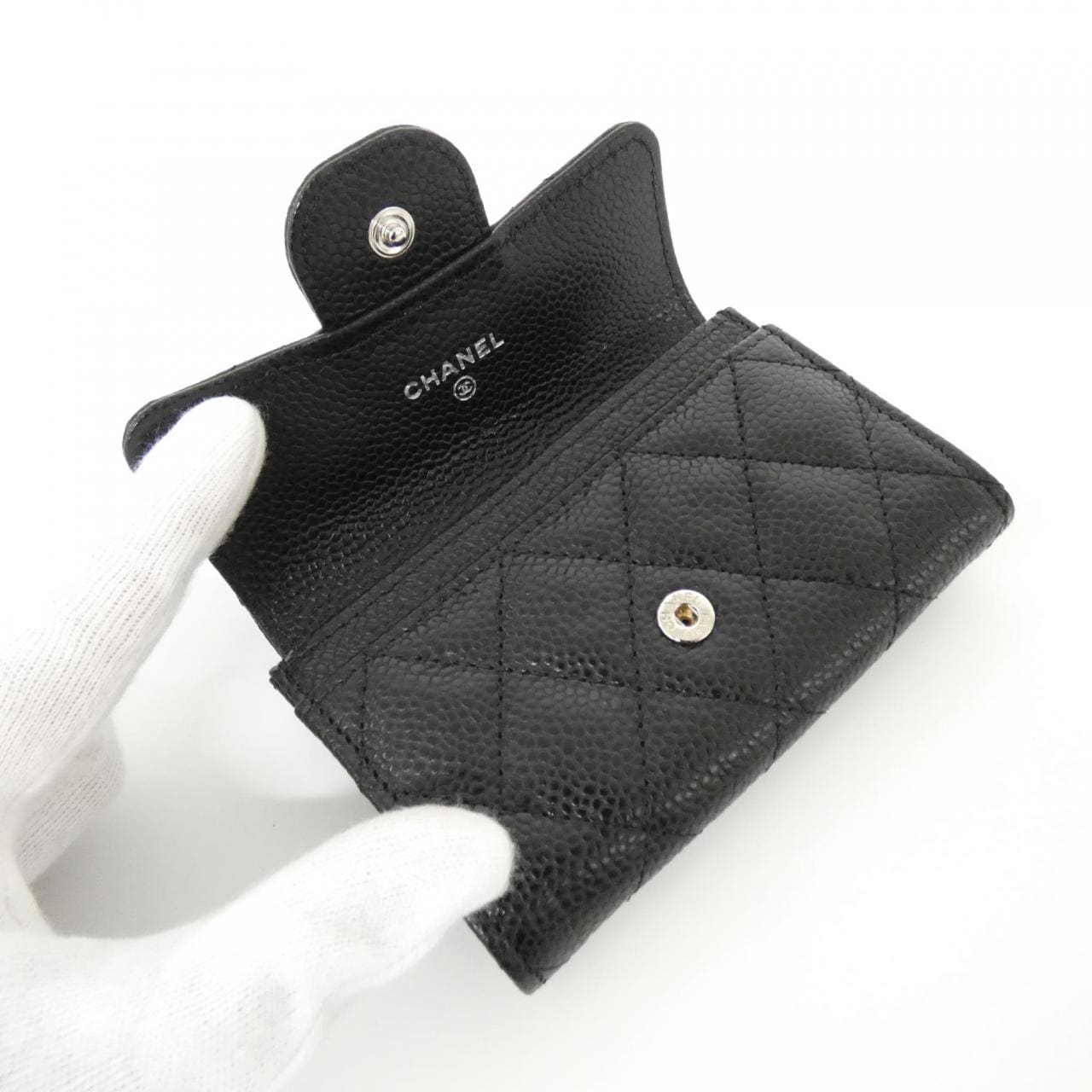 【未使用品】シャネル タイムレスクラシック ライン AP0214 カードケース