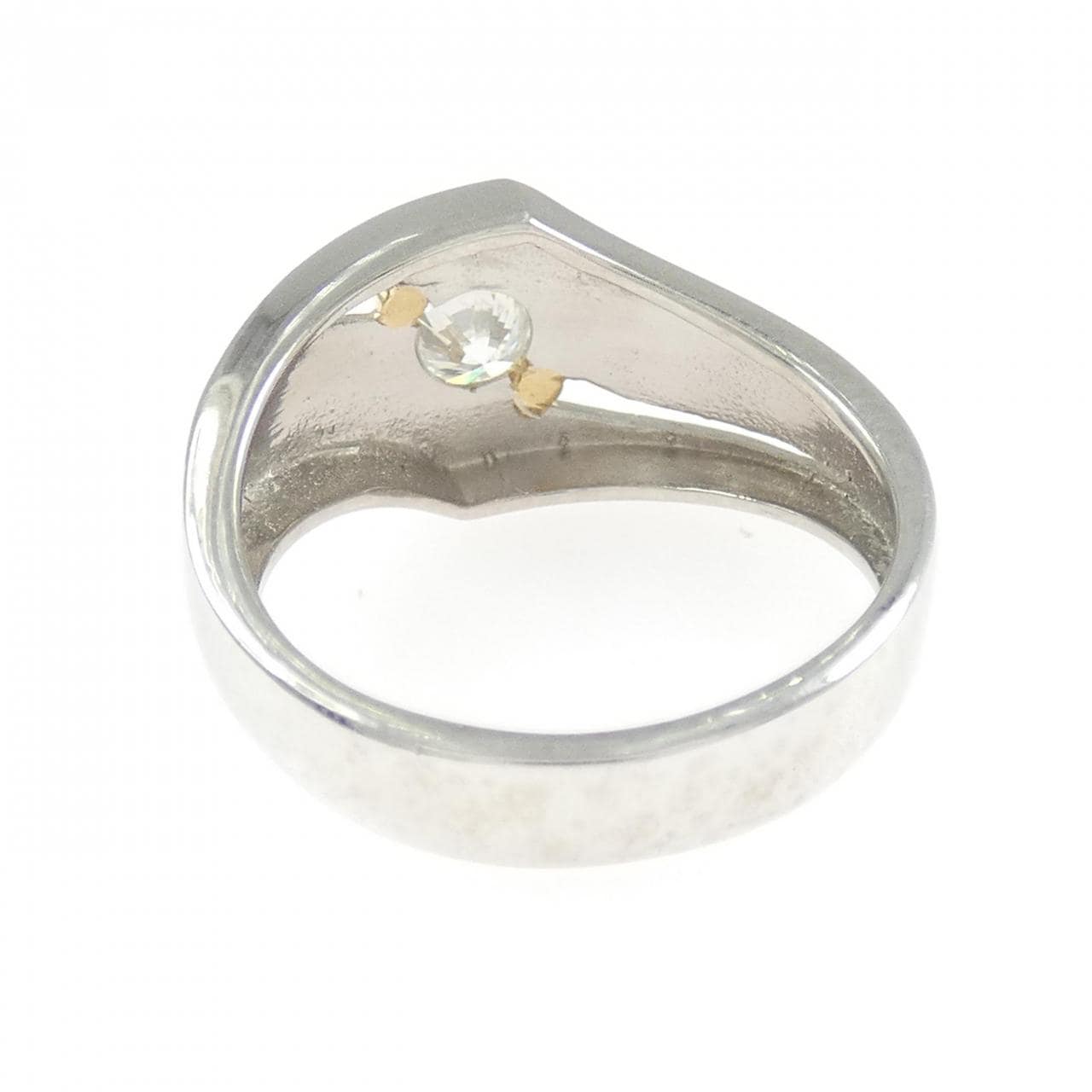 PT900/K18YG ダイヤモンド リング 0.44CT