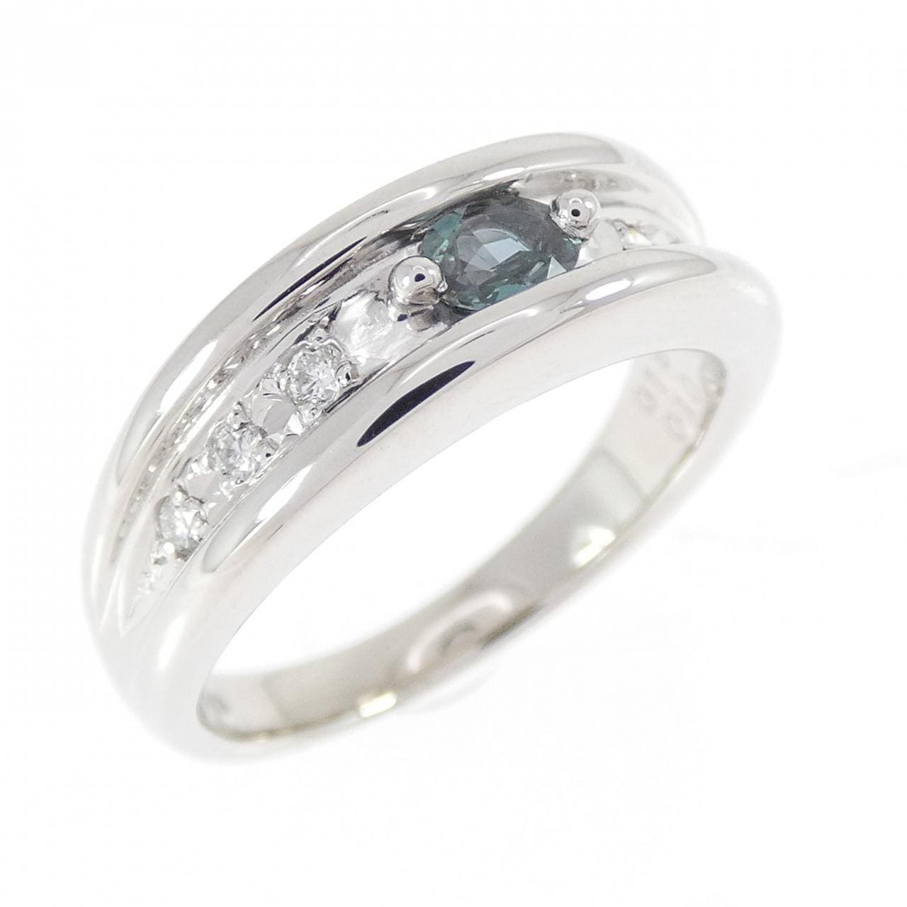 PT900 アレキサンドライト リング 0.19CT