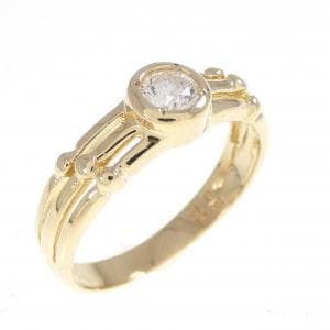 K18YG ダイヤモンド リング 0.15CT