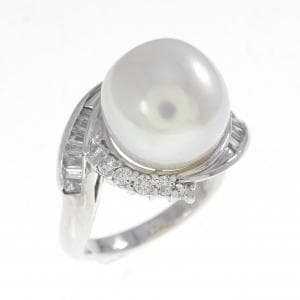 PT900 白蝶パール リング 10.8mm