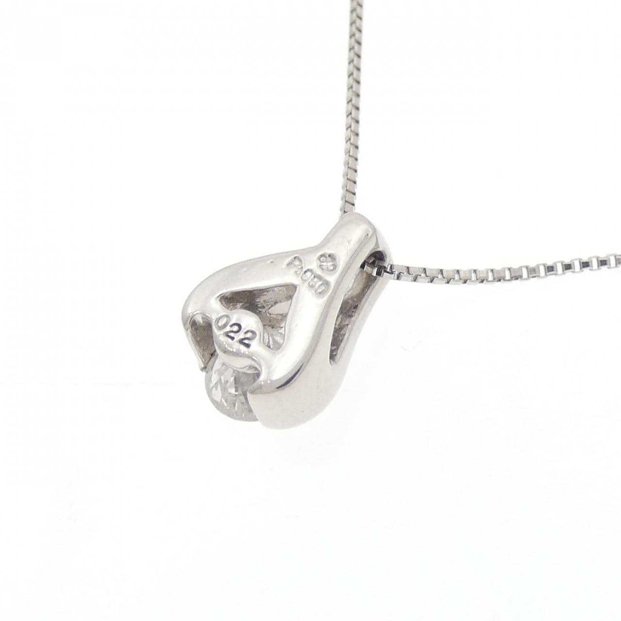 PT850 ダイヤモンド ネックレス 0.22CT