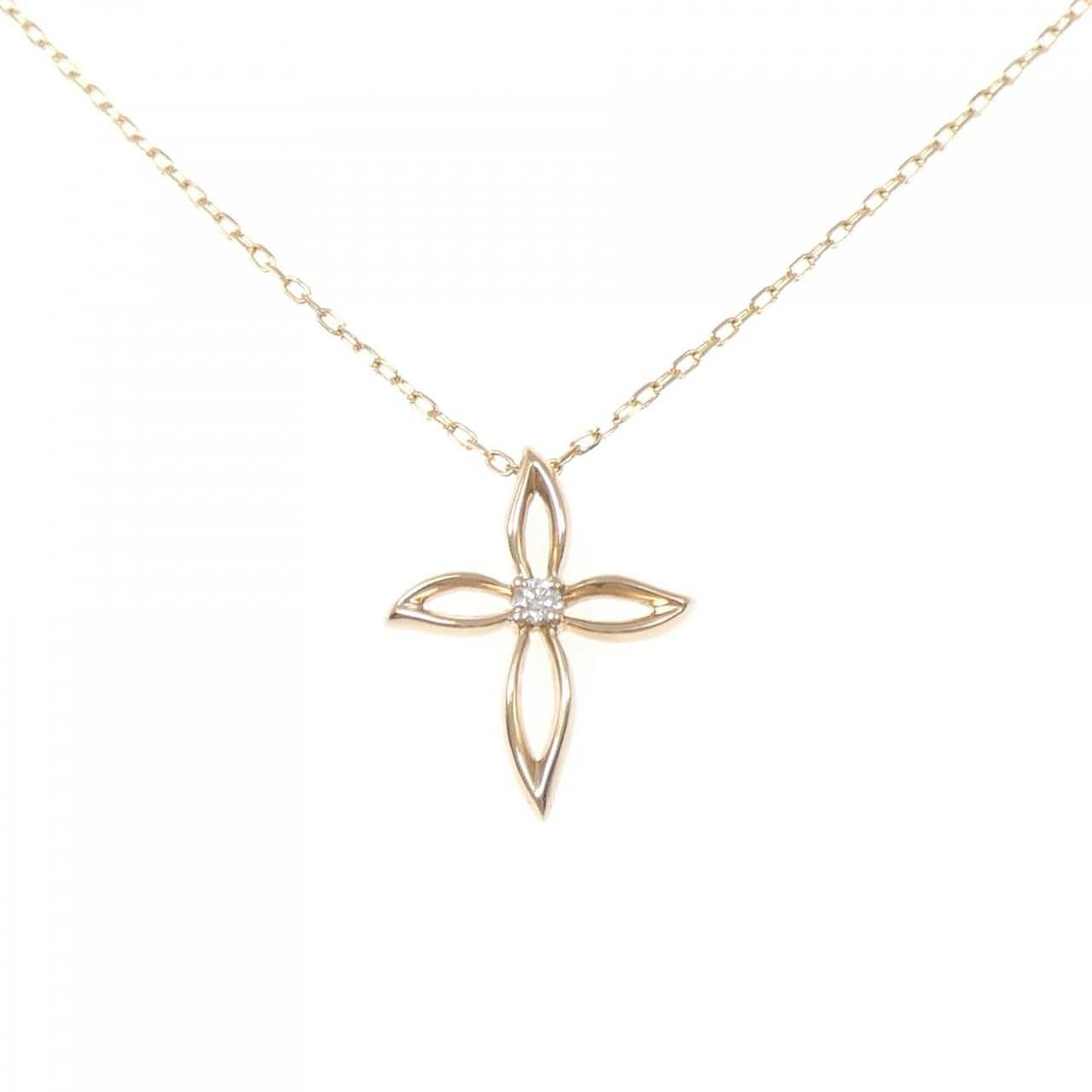 ギンザ タナカ ダイヤモンド ネックレス 0.05CT