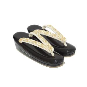 【新品】女草履　インドレース　Ｆサイズ