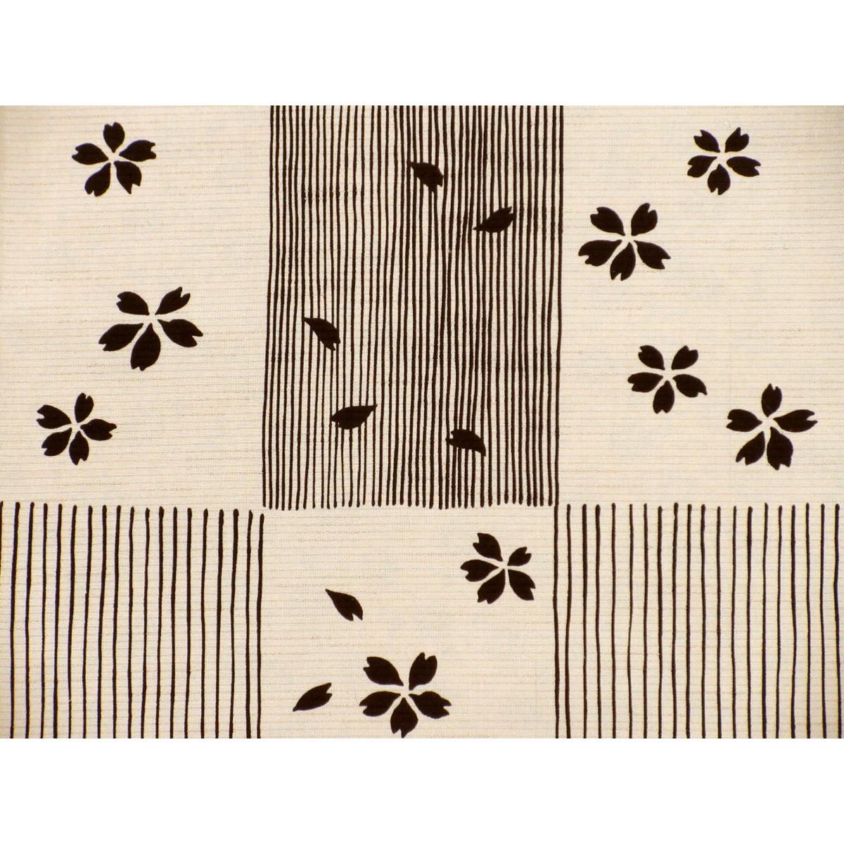 【未使用品】紬　陣屋　きもの・長襦袢　２点セット【縞大島紬】