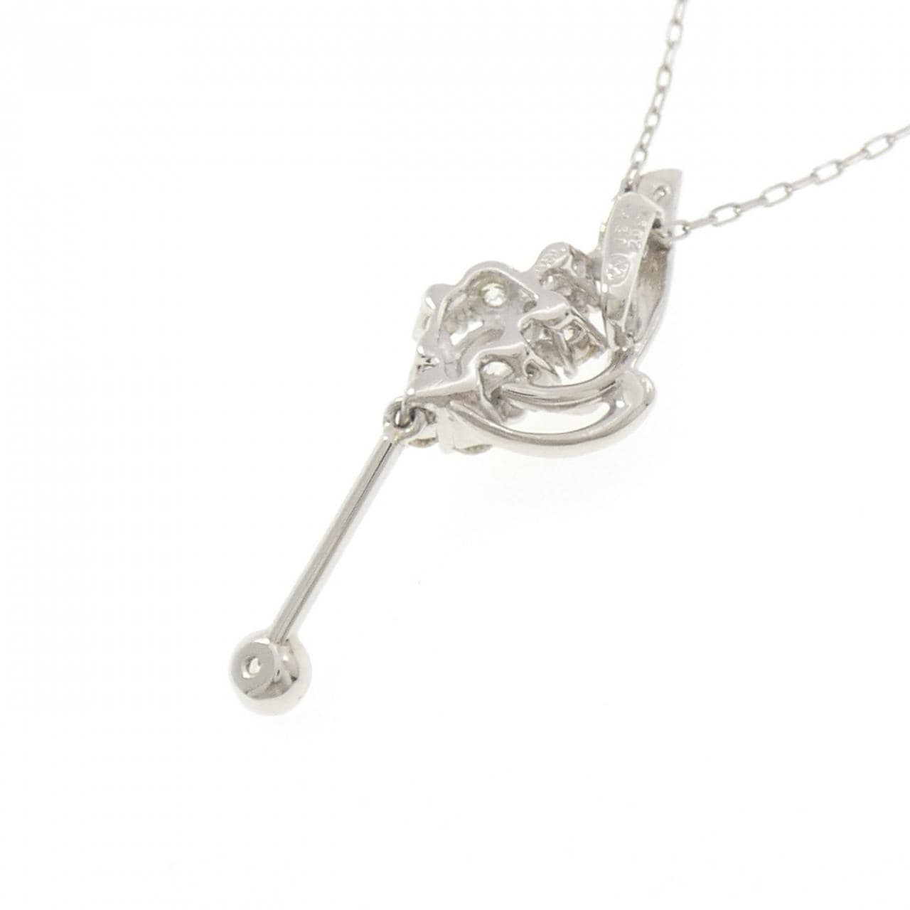 PT900/PT850 ダイヤモンド ネックレス 0.302CT
