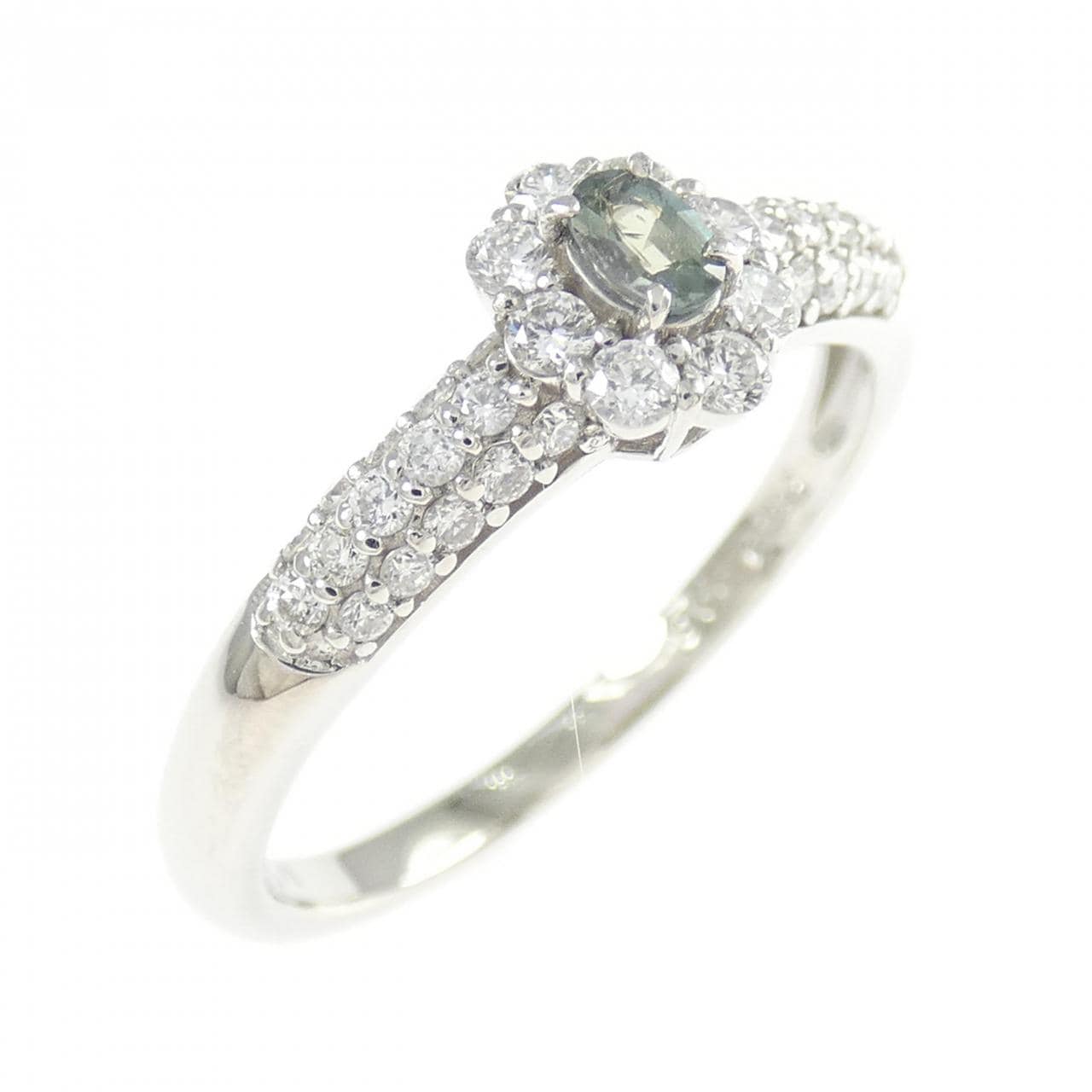 PT900 アレキサンドライト リング 0.08CT