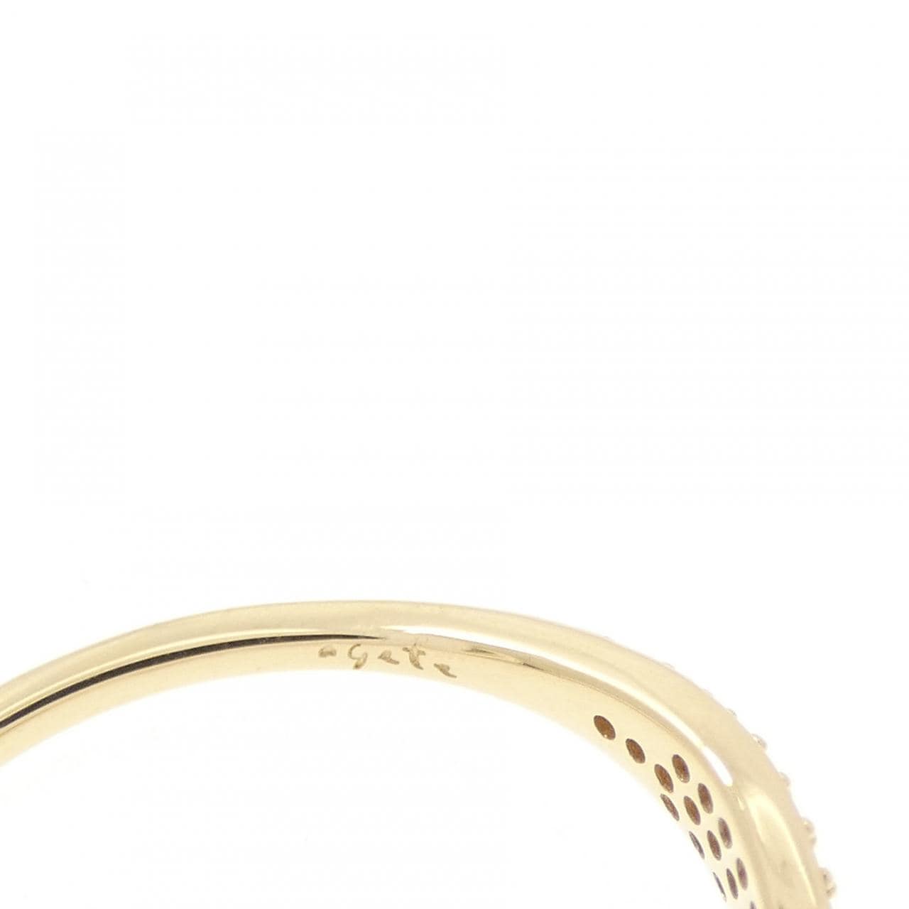 アガット ダイヤモンド リング 0.07CT