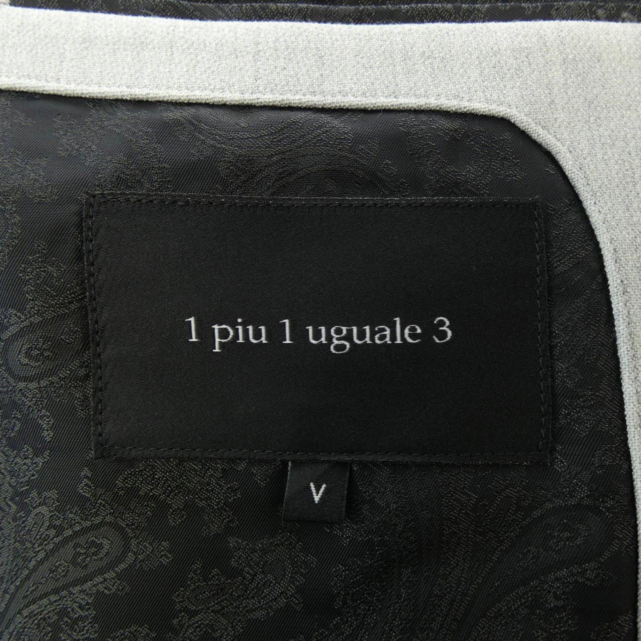 1 piu 1 uguale 3 tailored jacket