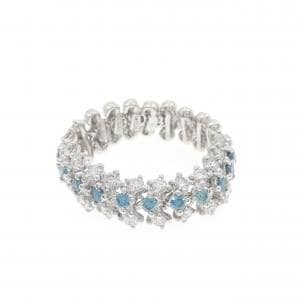 K18WG ダイヤモンド リング 0.66CT