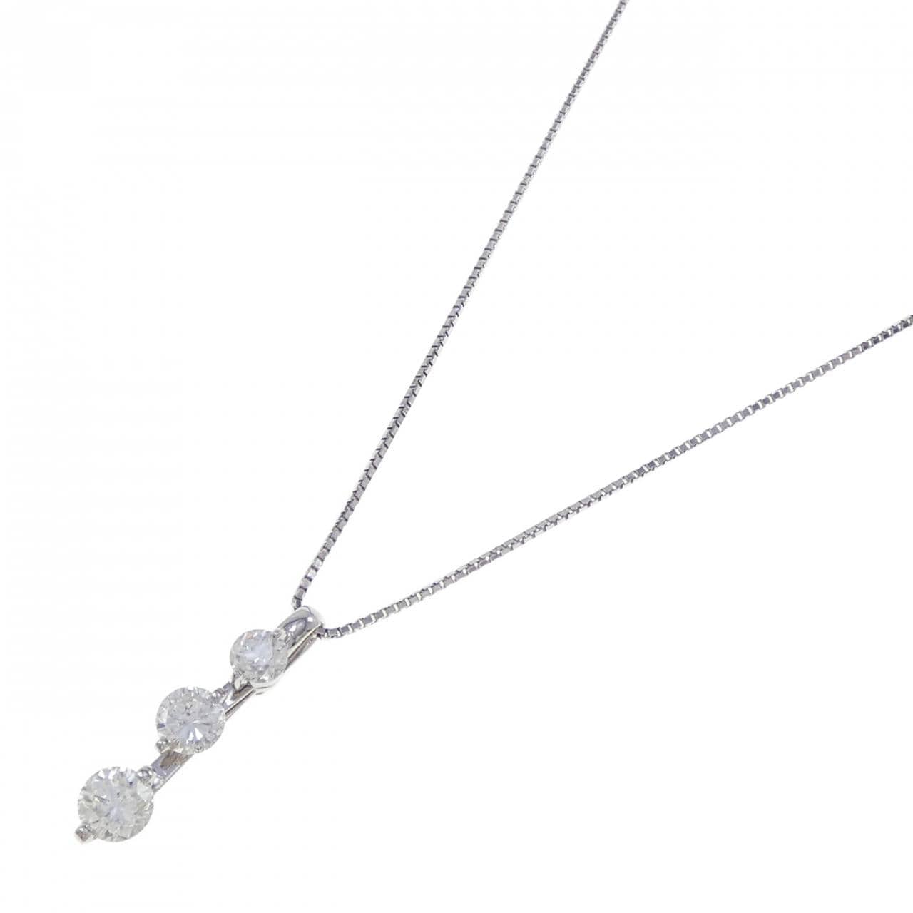 PT900/PT850 ダイヤモンド ネックレス 2.082CT