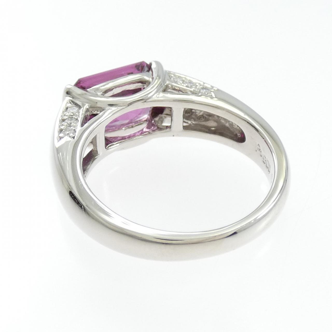 PT900 ガーネット リング 2.58CT