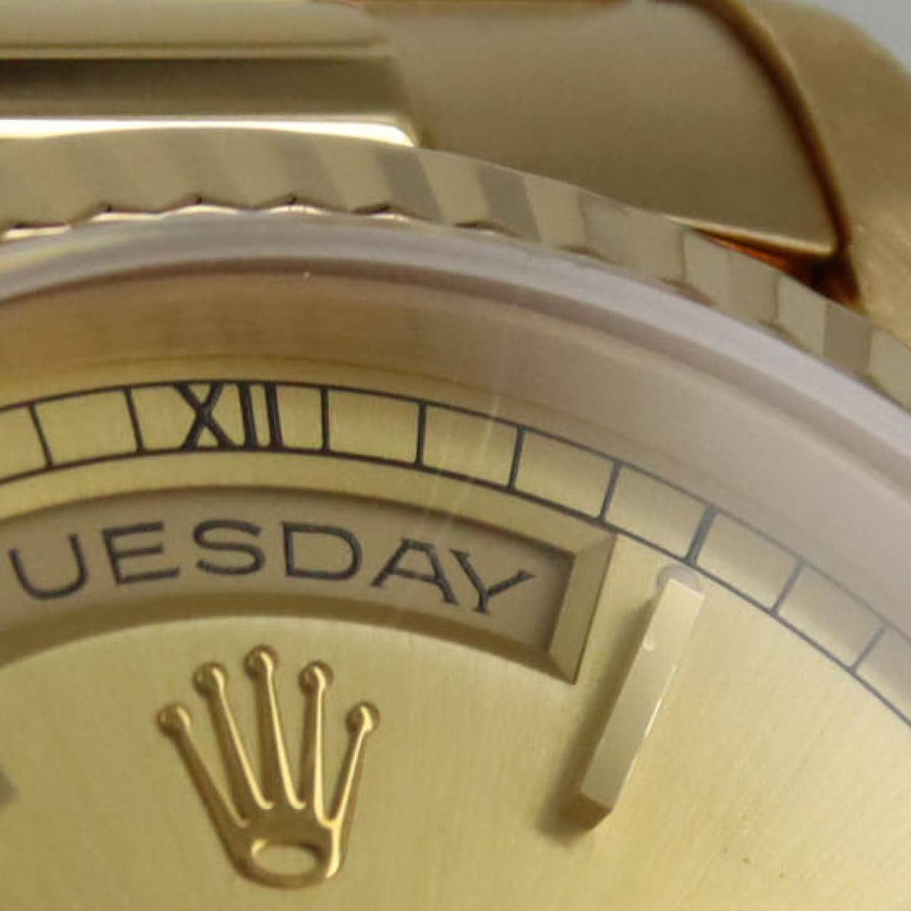 ロレックス デイデイト 18238 YG 自動巻 X番